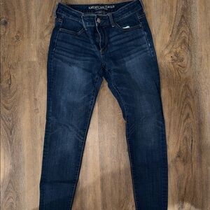 American Eagle Outfitters Women's Navy Skinny Jeans
